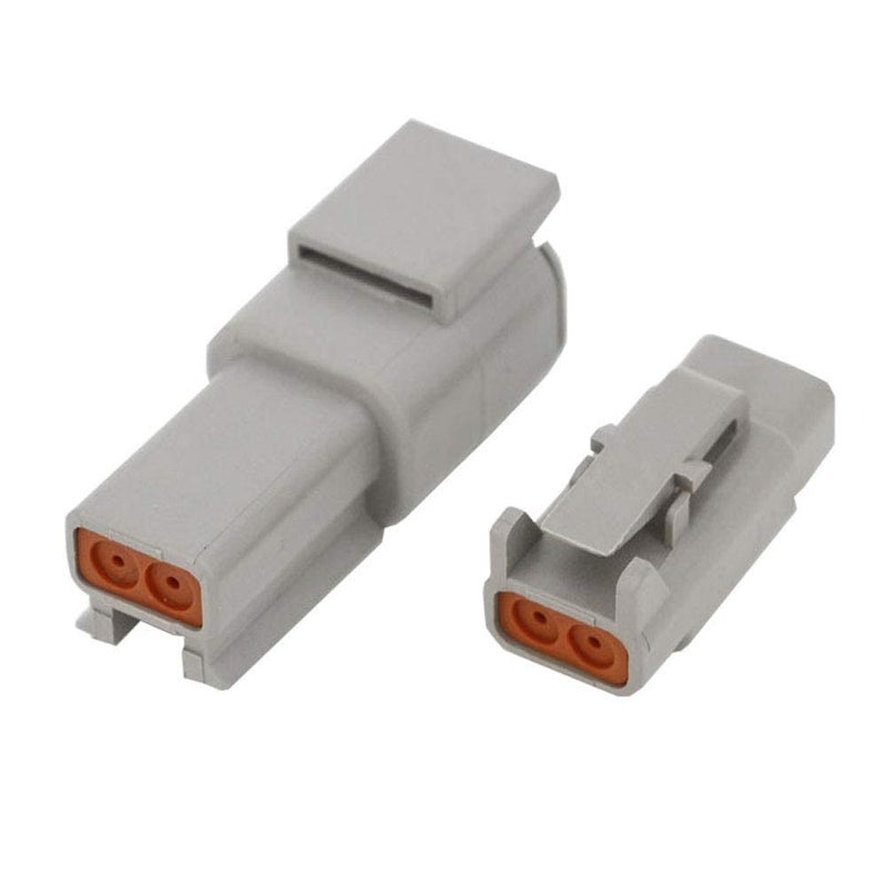 CNLW 5 Sets Automotive Connector Waterproof Plug Sheath with Terminal DTM06-2S / DTM04-2P - Image 3